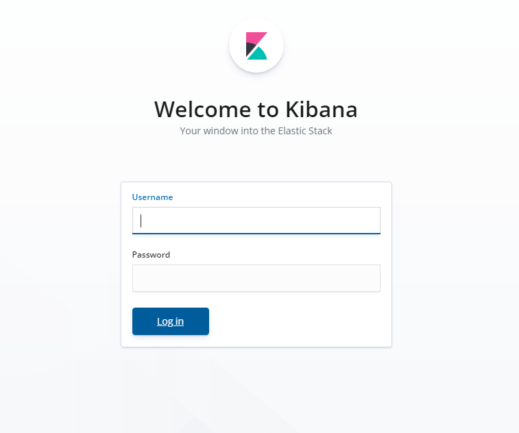 Kibana login