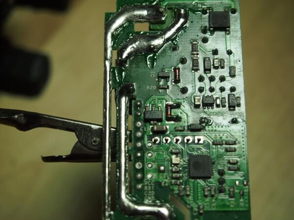 sonoff board underside