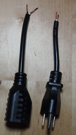 stripped wires