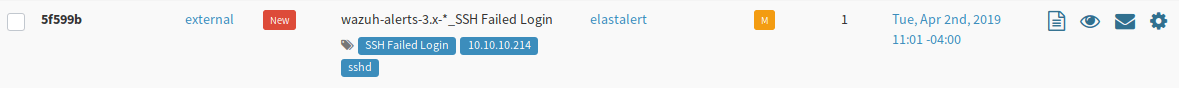 Elastalert new alert