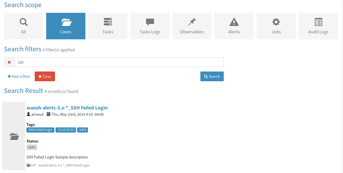 Search feature